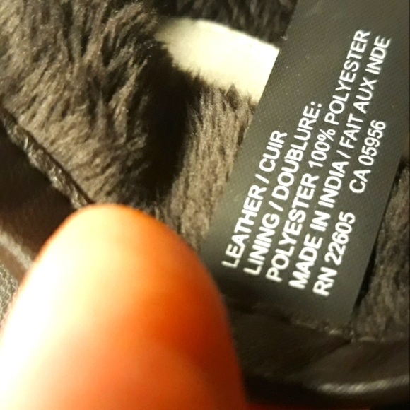 NWT, Leather gloves w/premium sheepskin - Picture 3 of 9
